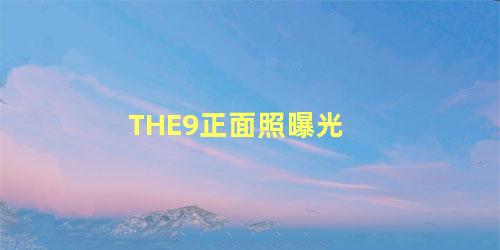 THE9正面照曝光