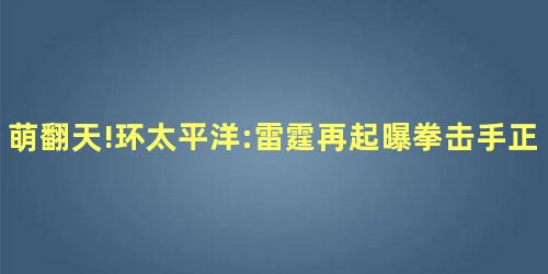 萌翻天!环太平洋:雷霆再起曝拳击手正片片段 萌翻天!环太平洋:雷霆再起曝拳击手正片片段