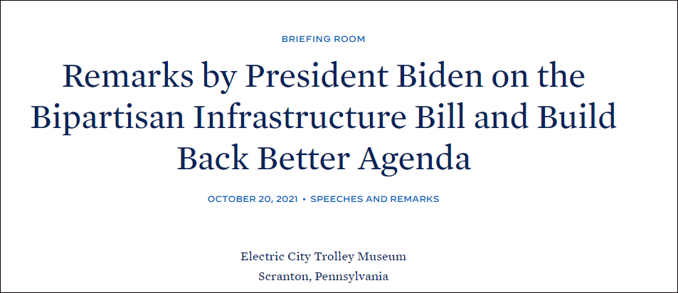 拜登回家乡推销基建计划：你们知道吗？中国在建高铁的速度有多快？