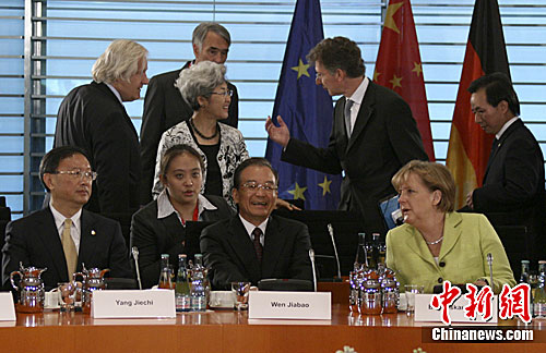 德国为什么援助中国