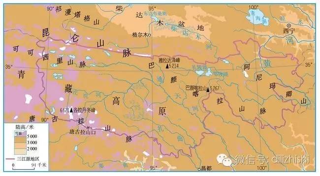 三江源指的是哪三江